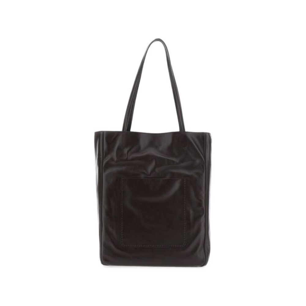 Phoebe Philo Women Paper Leather Tote